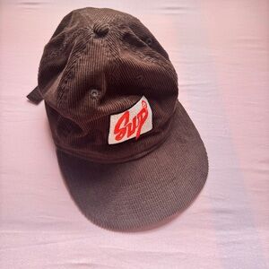 Super American Brown Corduroy sup dad hat